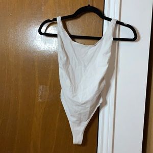 Cute and simple white bodysuit
